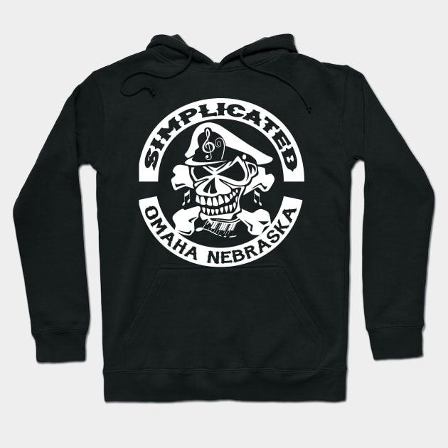 sim biker Hoodie by Come Together Music Productions